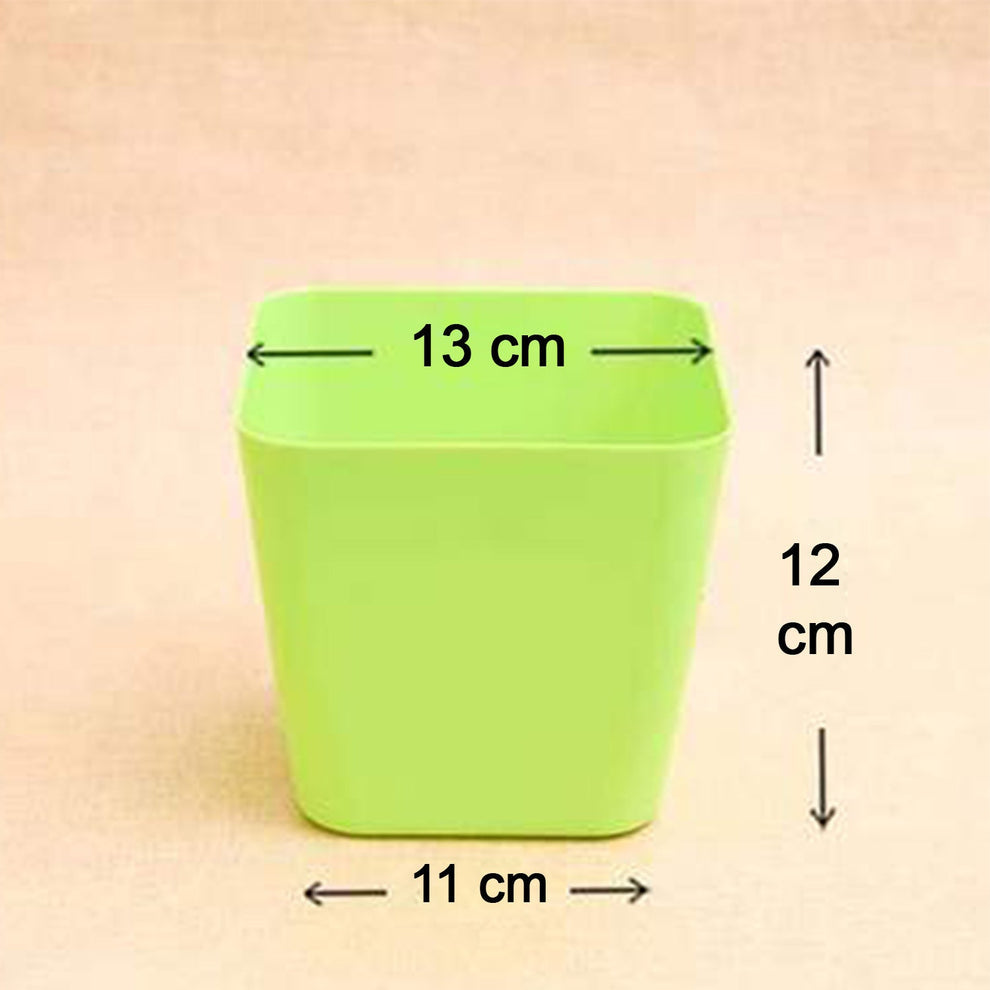 Pots Square Shape For Indoor / Outdoor Gardening