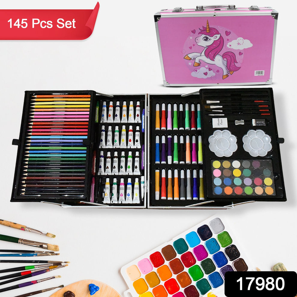 Professional Art Set-Drawing Painting Sketching Coloring Kids Set All in 1