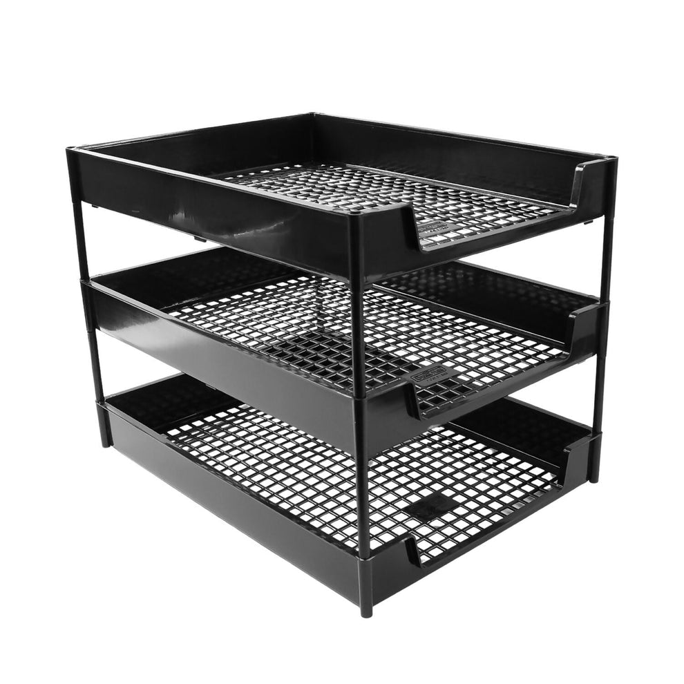 Officemate 3-Layer Executive Document Tray (37.5 Cm X 27.5 Cm X 25.5 Cm)