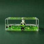 Panda Liquid Glitter Paper Weight