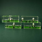 Panda Liquid Glitter Paper Weight