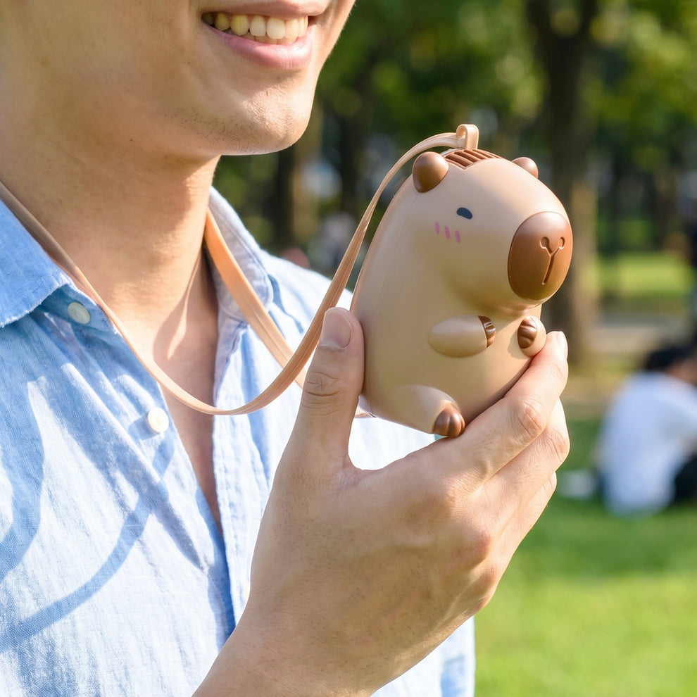 Cute Bear Shape Portable Mini Fan