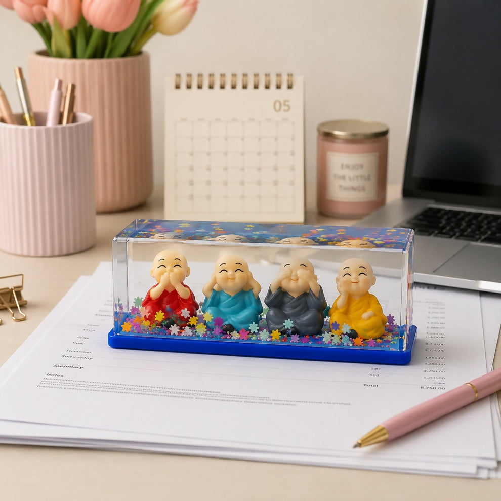 Mini Monk Paper Weight