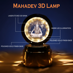 Mahadev 3d Crystal Ball Night Light
