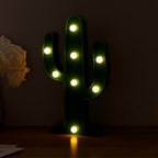 Led Cactus Light, Led Desk Lamp