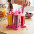 Ice Cream Molds With Lid (1 Set / 6 Pc)