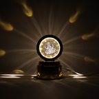 Ganpati Bapa 3d Crystal Ball Night Light