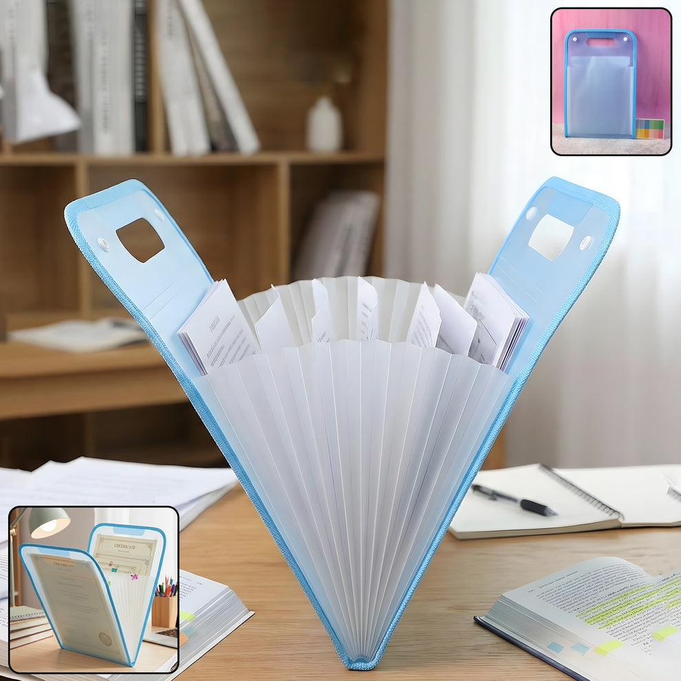 13 Pocket Document File Folder