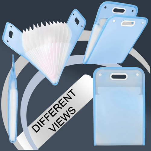 13 Pocket Document File Folder