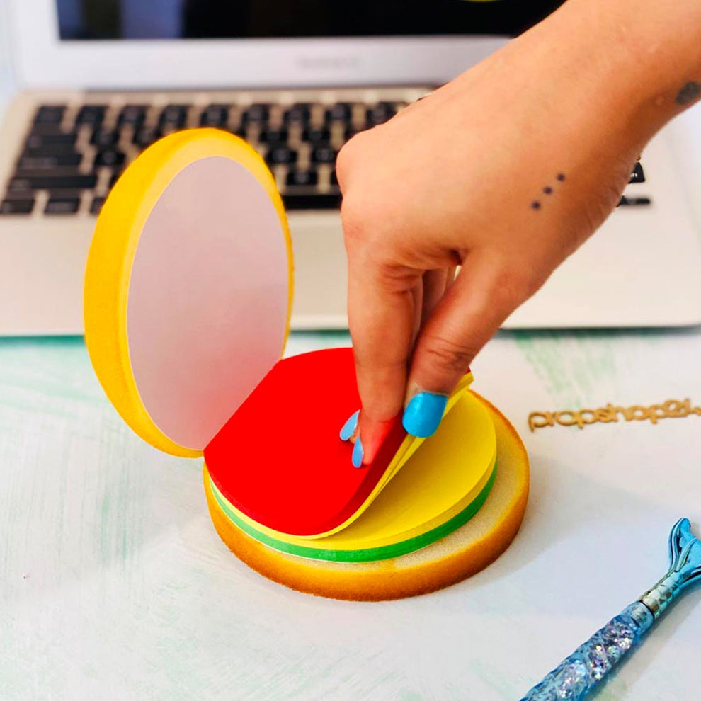 Burger Shaped Note / Sticky Notes