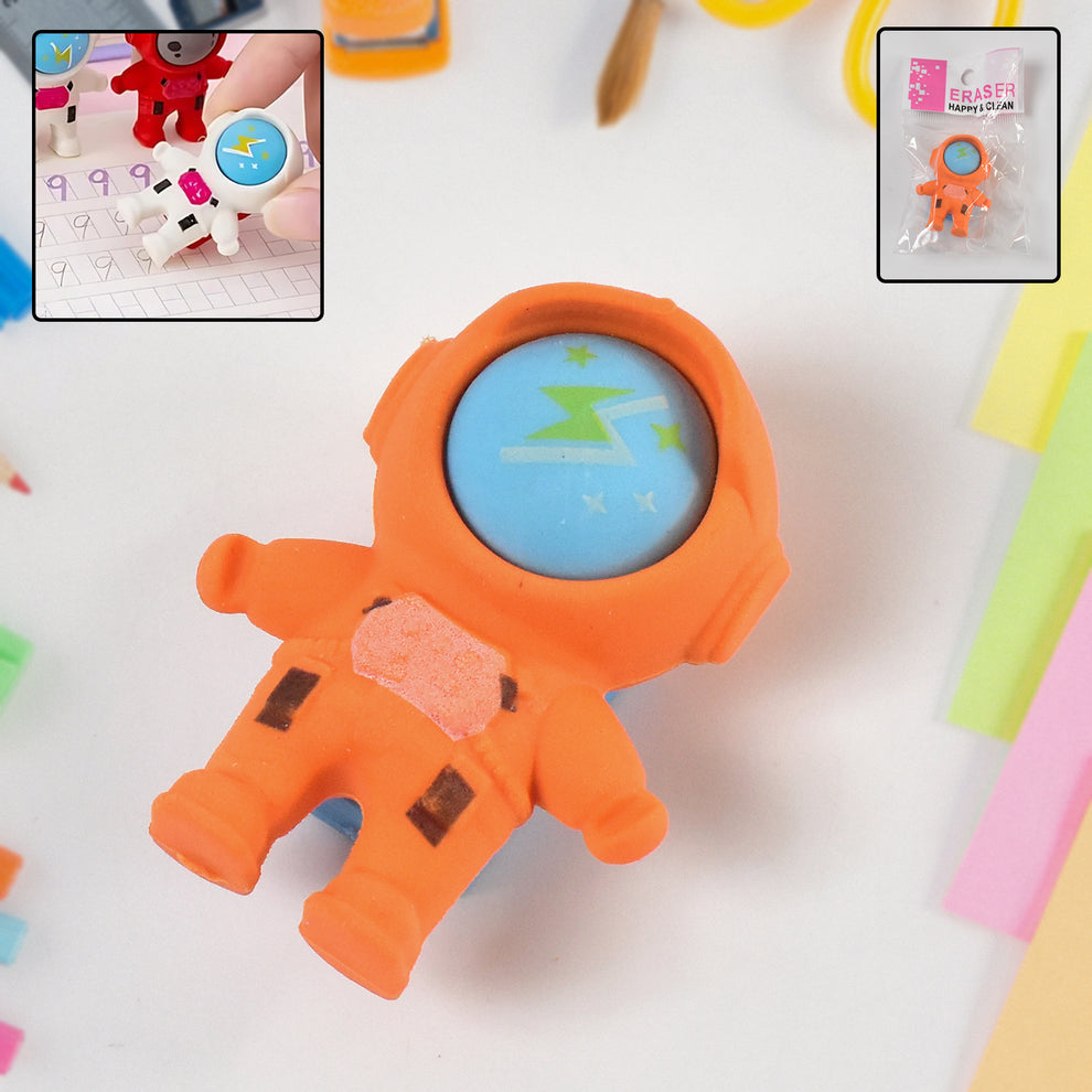 Astronaut Space Look Pencil Erasers