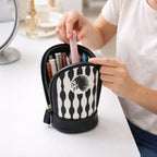 Stylish Hard Base Zipper Pencil Pouch
