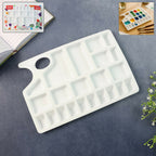 Colour Mixing Plate – Rectangle Artist Palette