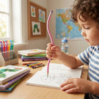 Flexible Bendy Soft Pencils With Eraser – 10 Pc