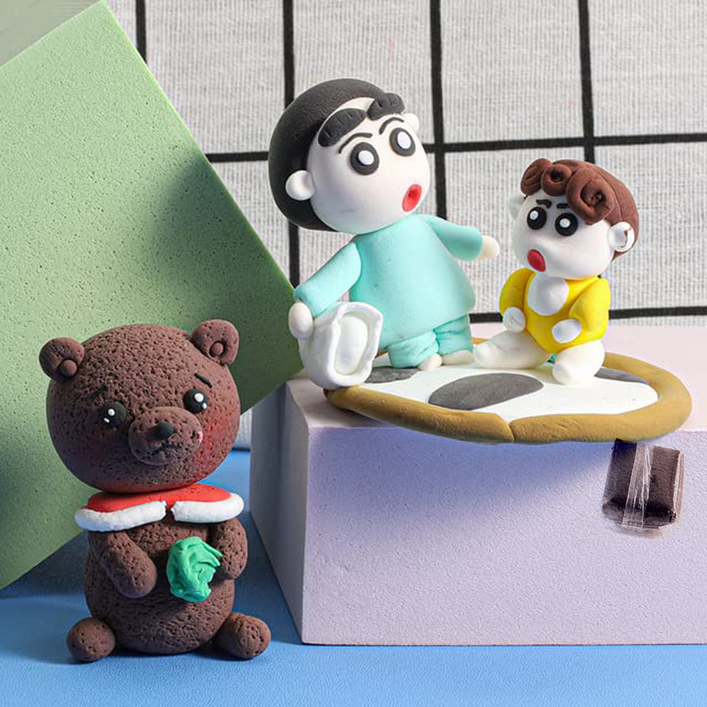 Kids 12 Color Antibacterial Super Clay Set