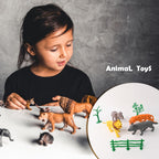 Small Wild Animal Toy Set