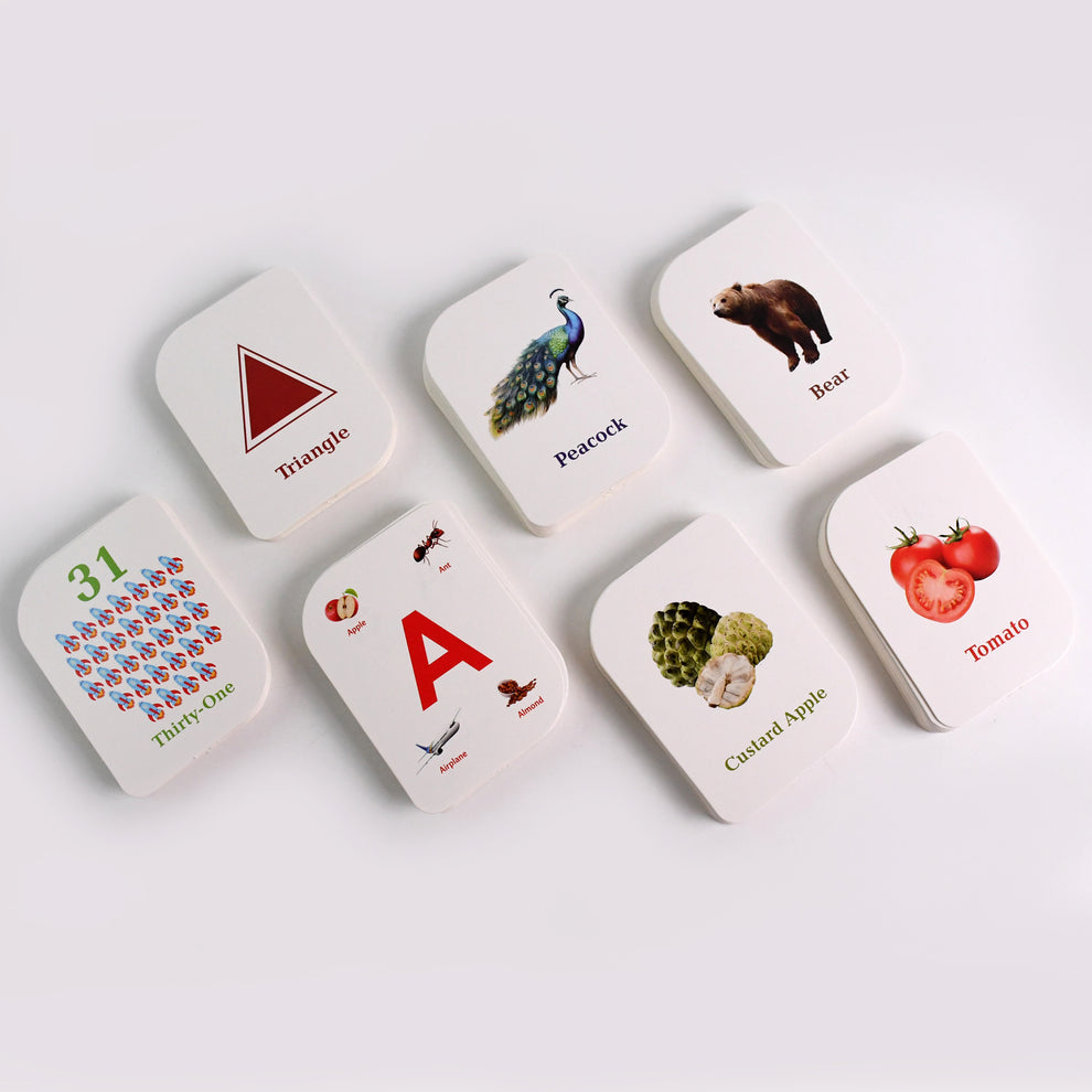 7-In-1 Kidkraft Early Learner Flashcard Combo Set ( 224 Pc Card)
