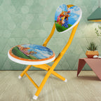 Heart Shape Cartoon Printed Foldable Kids Chair