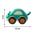Funwoods Scurry Toy Cars For Kids - 12 Pcs