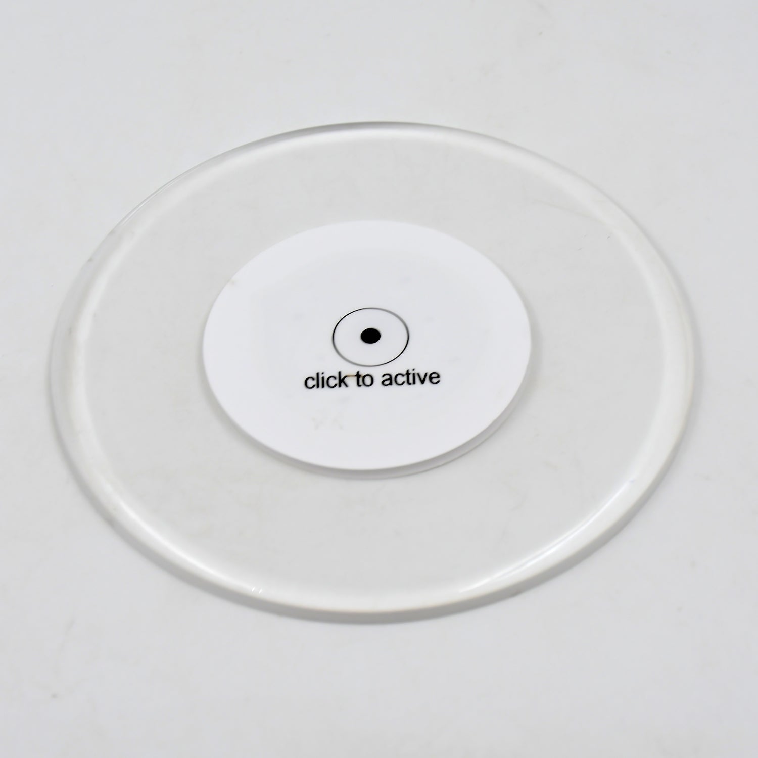 Colorful LED Cocktail Coaster, Round LED Drink Coaster (1 Pc)