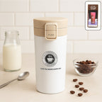 Double Wall Travel Mug for Hot & Cold Beverages – Spill-Proof