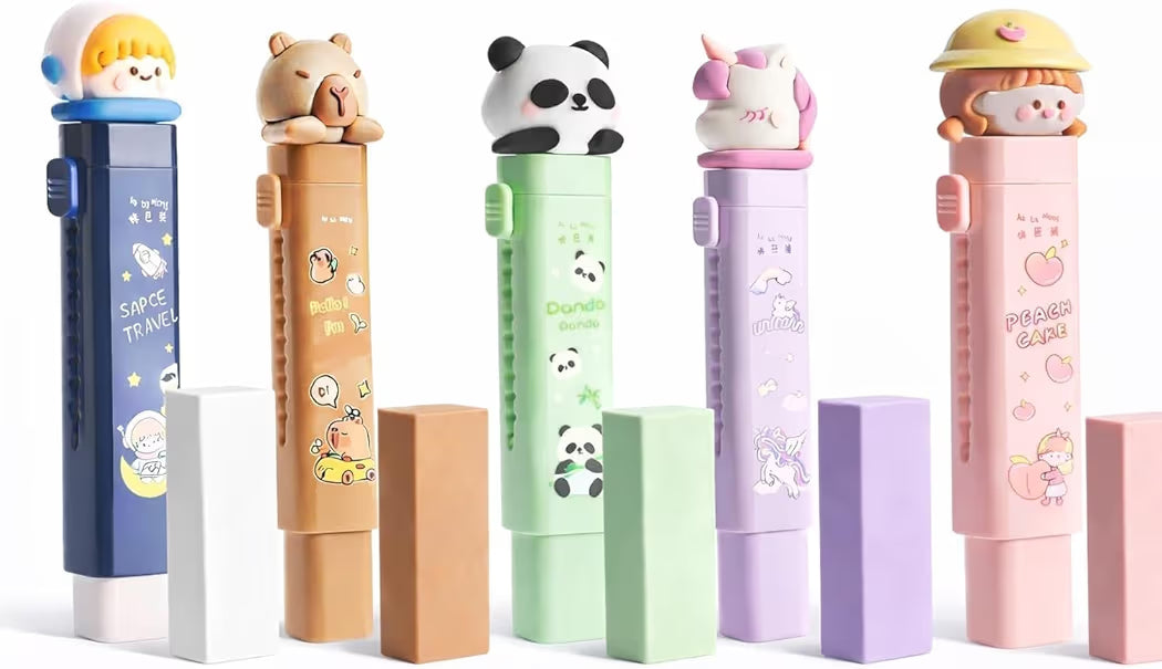 Kawaii Cartoon Retractable Eraser
