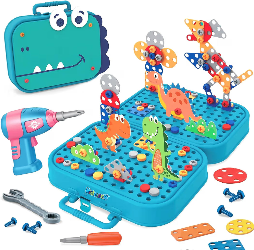 Kidology Electric Drill DIY Set – Build, Drill &amp; Create Like a Pro