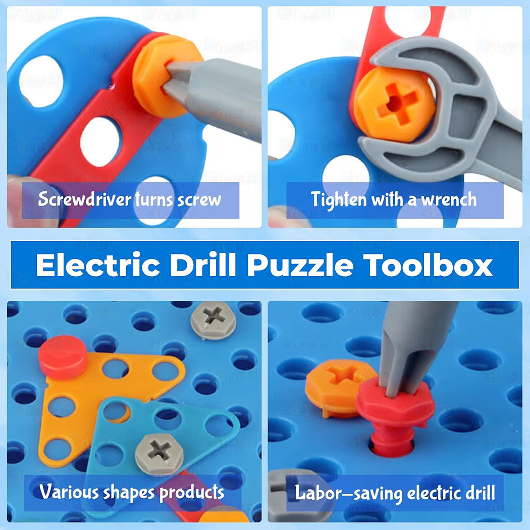 Kidology Electric Drill DIY Set – Build, Drill &amp; Create Like a Pro