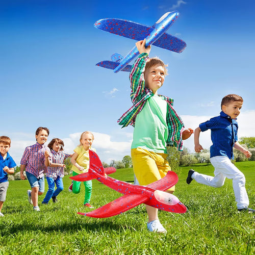 Kids Airplane Toy Large Throwing Foam Aeroplane