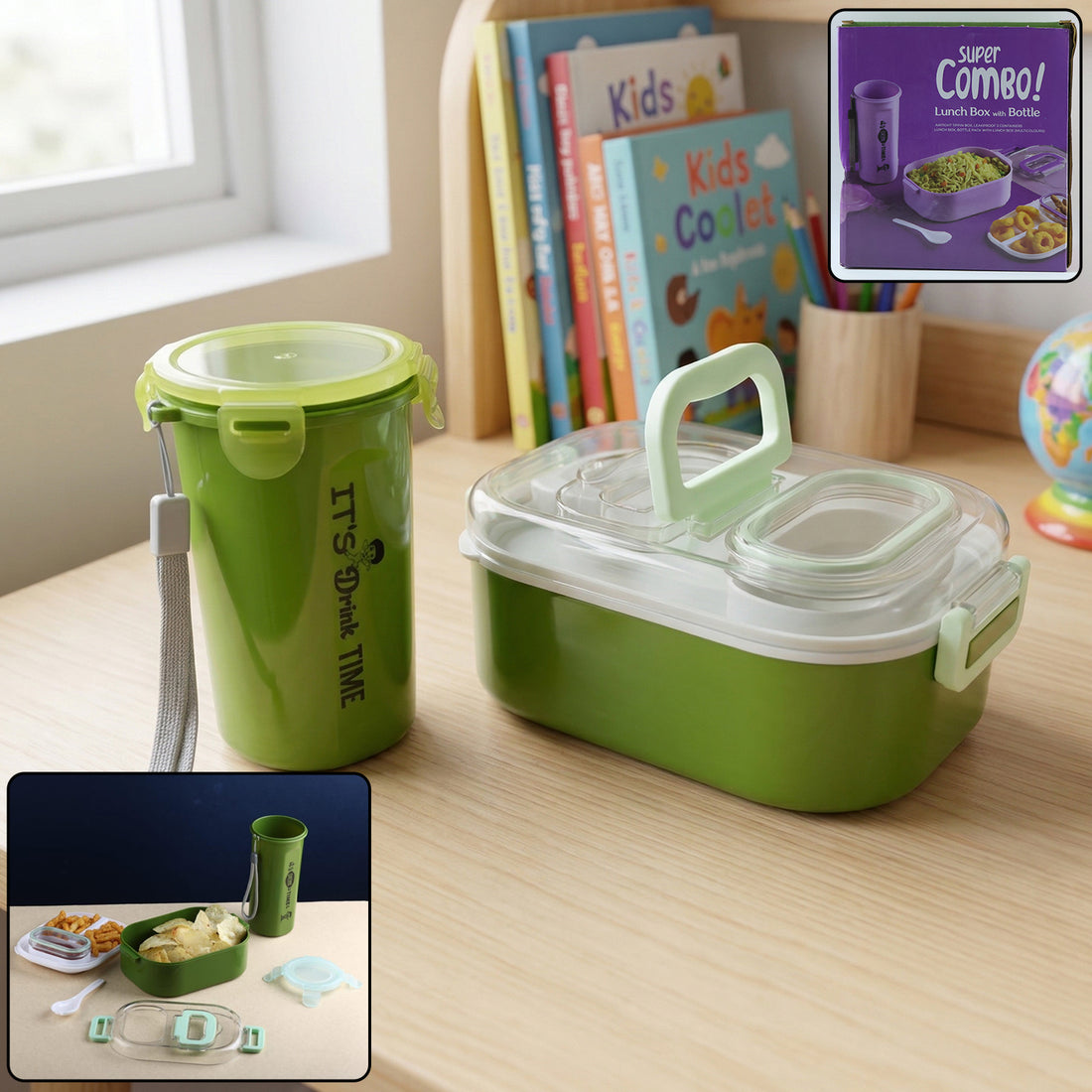 Multi-Functional Leakproof Lunch Box Set – Smart Meal Carry Solution