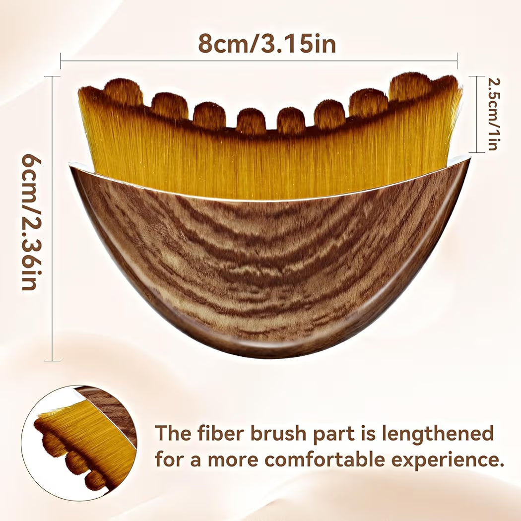 Lymphatic Contour Face Brush for Sculpting