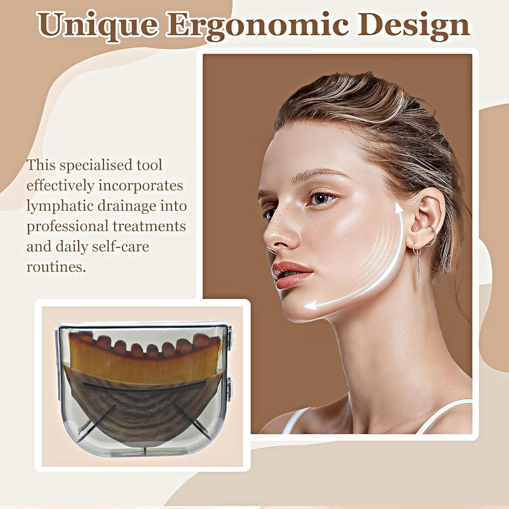Lymphatic Contour Face Brush for Sculpting