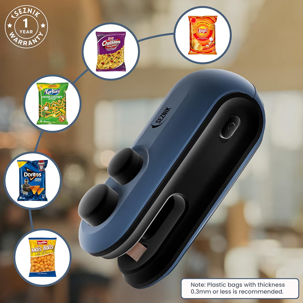 Machine for Food Packets - Portable Handheld Sealing, Snacks, Chips, Fresh Storage "2 for 499₹"