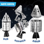 Man's Journey to Moon