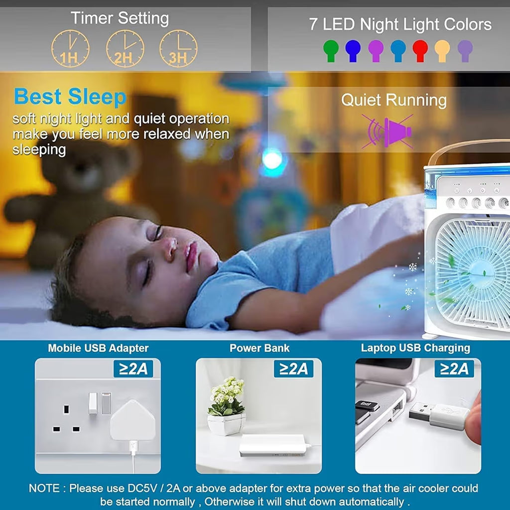 Mini Air Cooler Personal AC Feel Without Heavy Bills