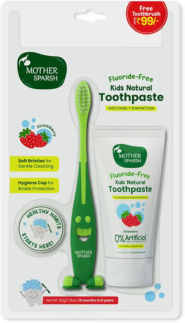 Mother Sparsh Natural Toothpaste for Kids