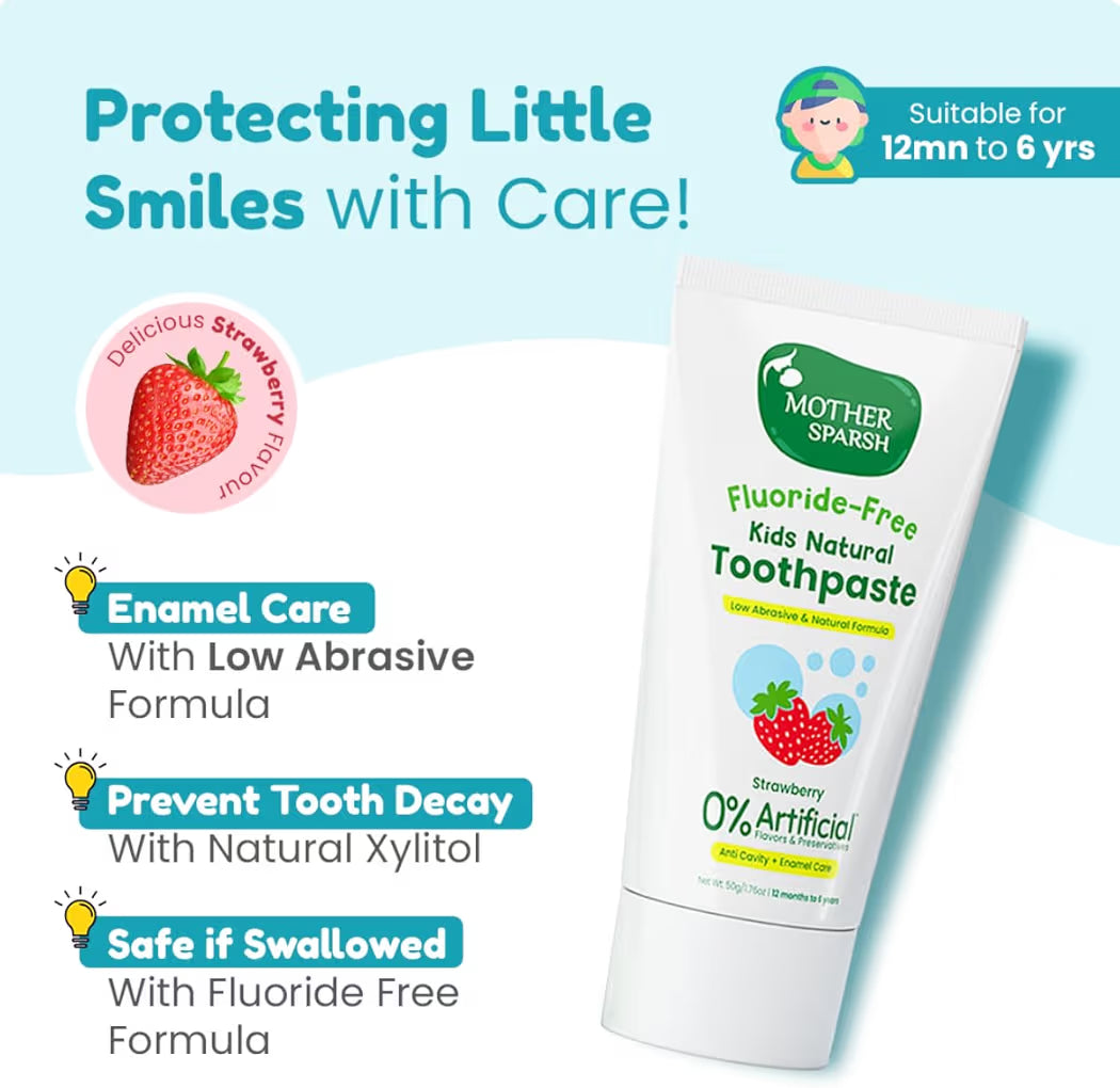 Mother Sparsh Natural Toothpaste for Kids