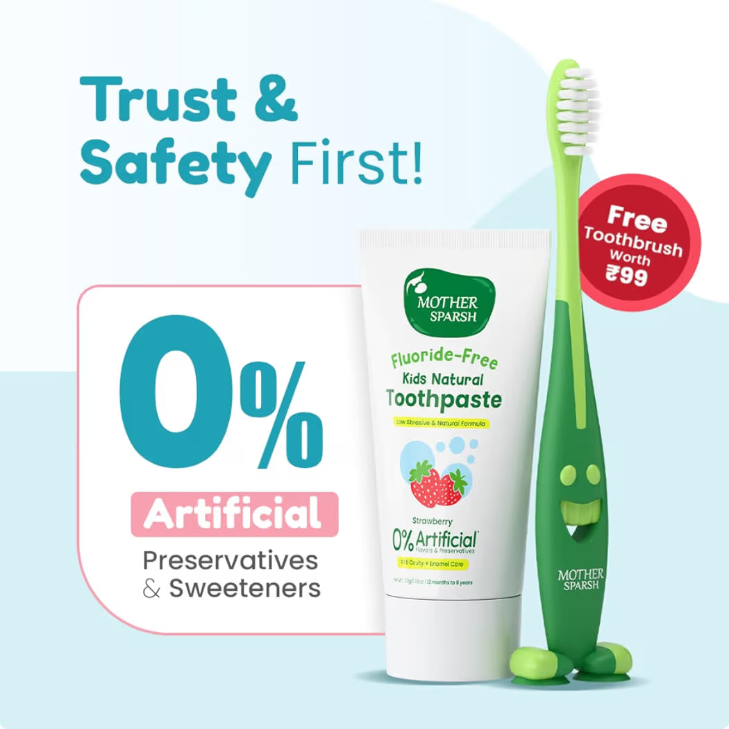 Mother Sparsh Natural Toothpaste for Kids