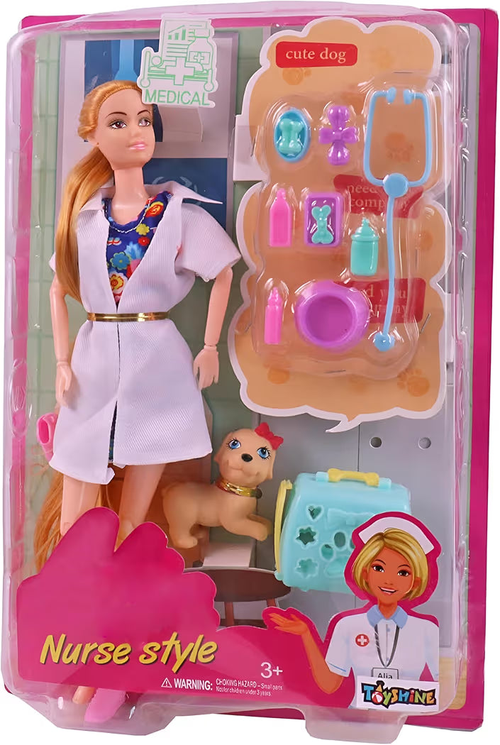 Nurse Doll Set – Care, Play & cute