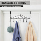 Over The Door Hook Hanger Smart Storage Without Drilling