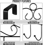 Over The Door Hook Hanger Smart Storage Without Drilling