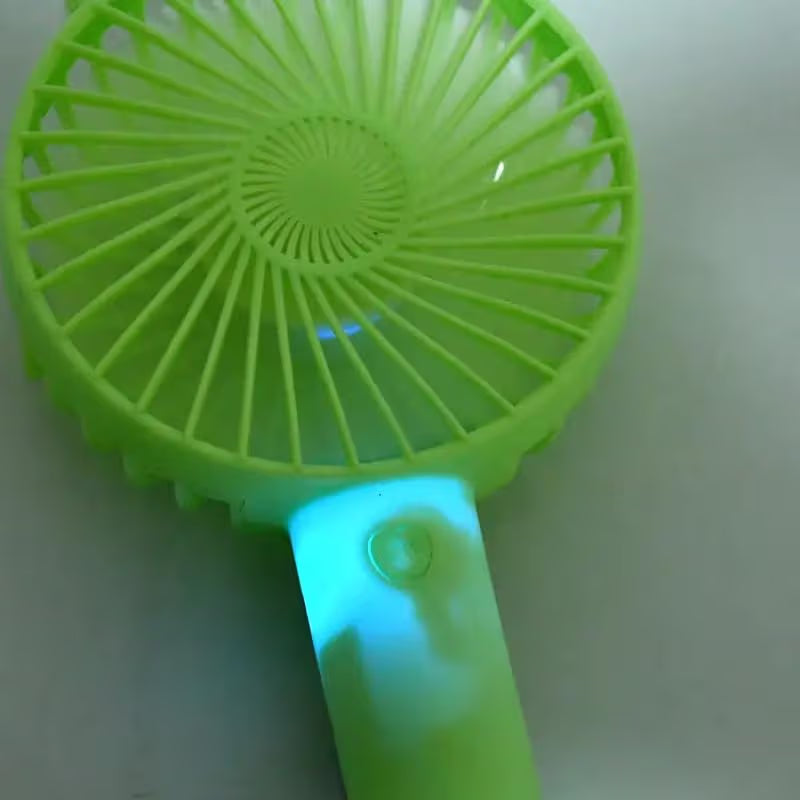 Portable Classic Hand Fan Table Fan 3 Speed Personal Desk Fan