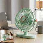 Portable Rechargeable Table Fan – Cool Breeze Anywhere