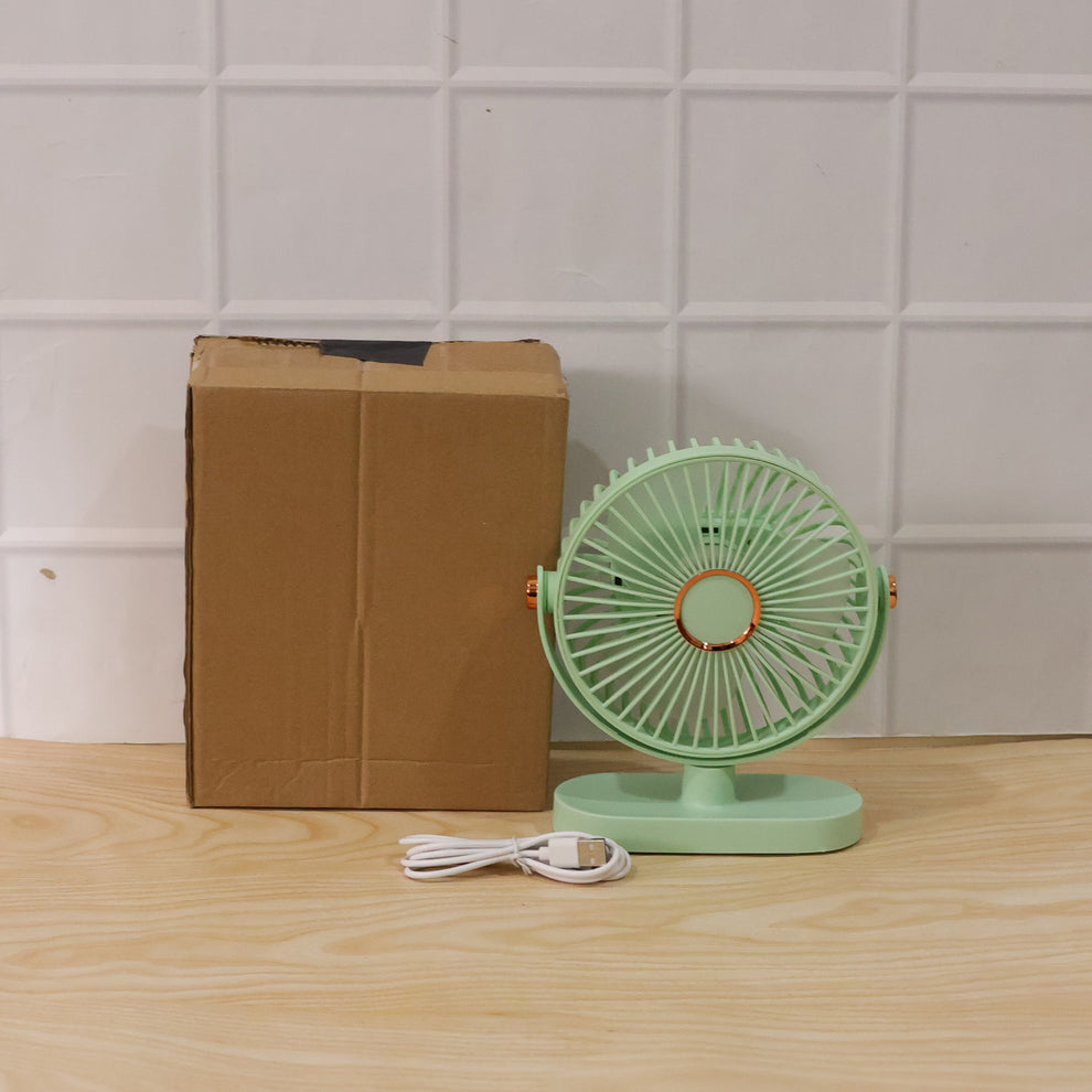 Portable Rechargeable Table Fan – Cool Breeze Anywhere