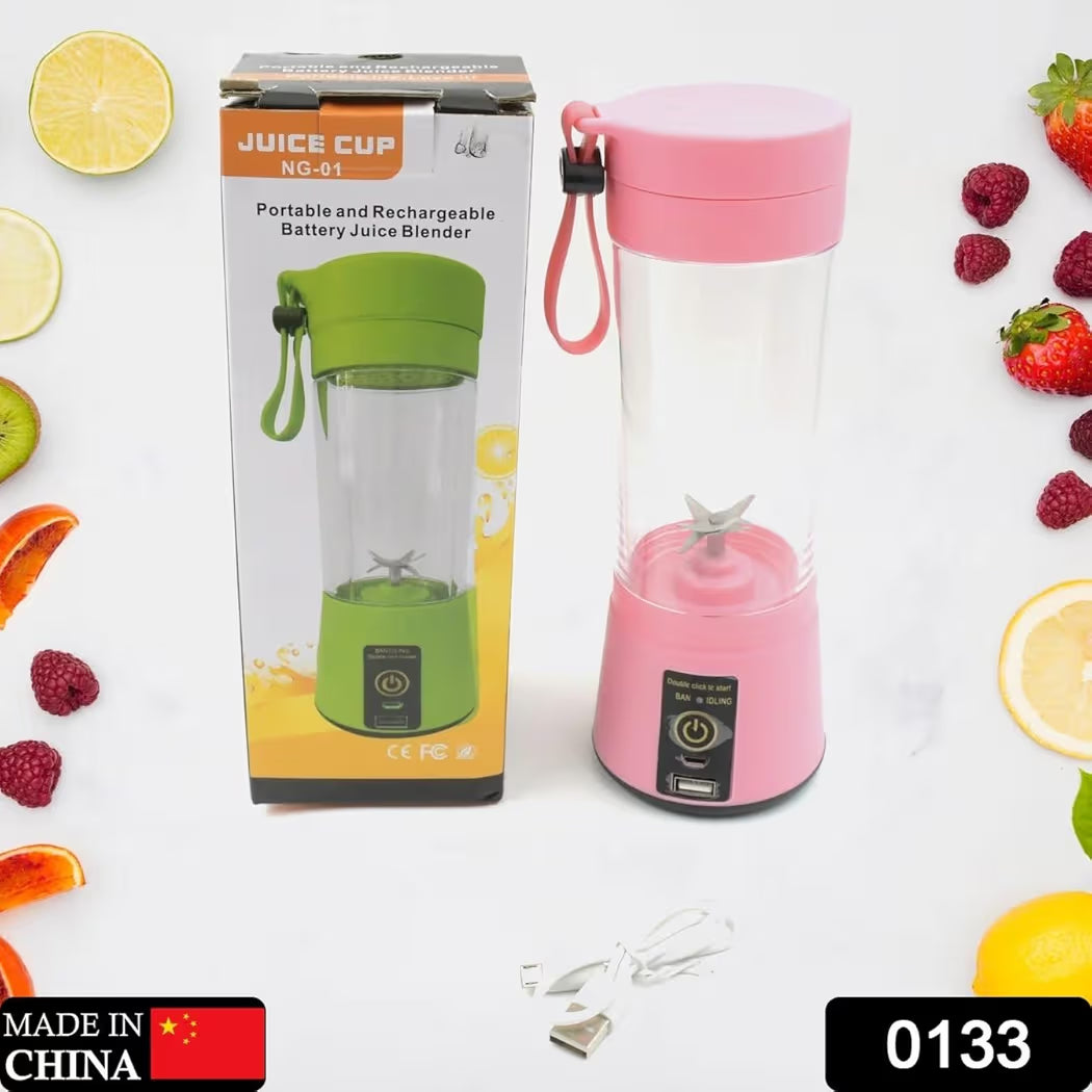 Portable USB Juicer – Fresh Juice Anytime, Anywhere (380ml)