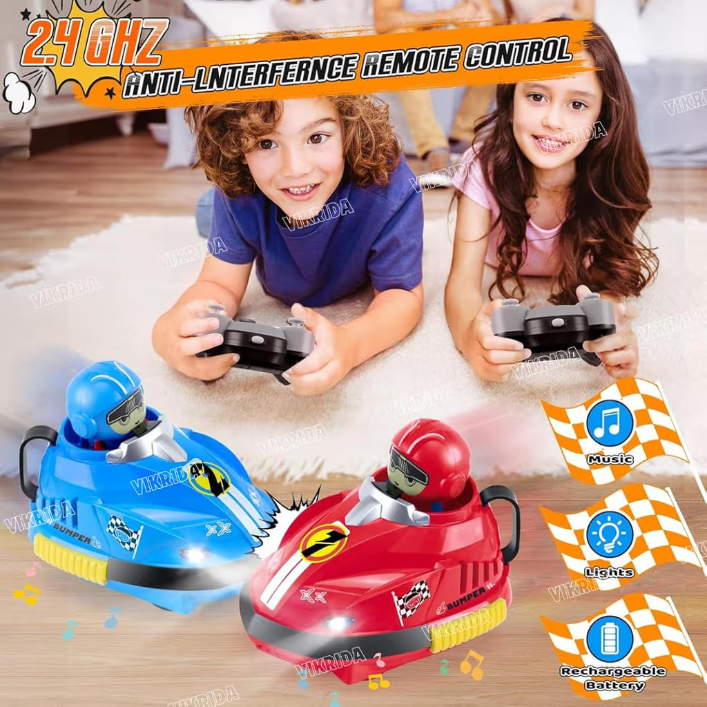 RC Bumper Cars Battle Set Crash Eject &amp Win the Game!