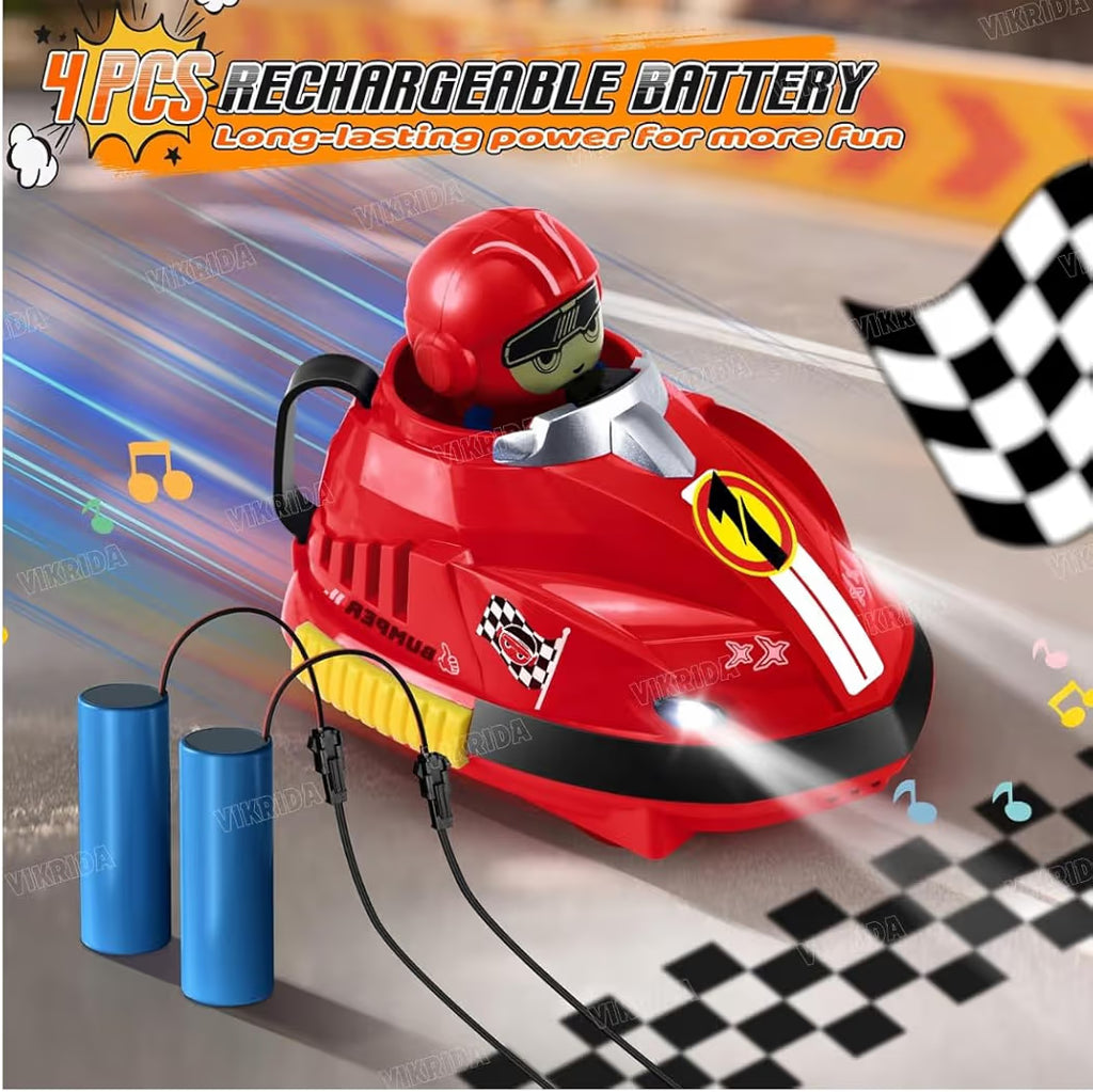 RC Bumper Cars Battle Set Crash Eject &amp Win the Game!
