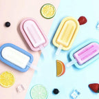 Premium Silicone Popsicle Mold Set – Make Yummy Ice Cream at Home
