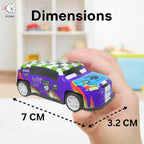 Storio Mini Racing Metal Cars Set for Kids Pack of 8