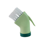 Multipurpose Bottle-Connectable Cleaning Brush with Built-In Scraper (2 Pc)